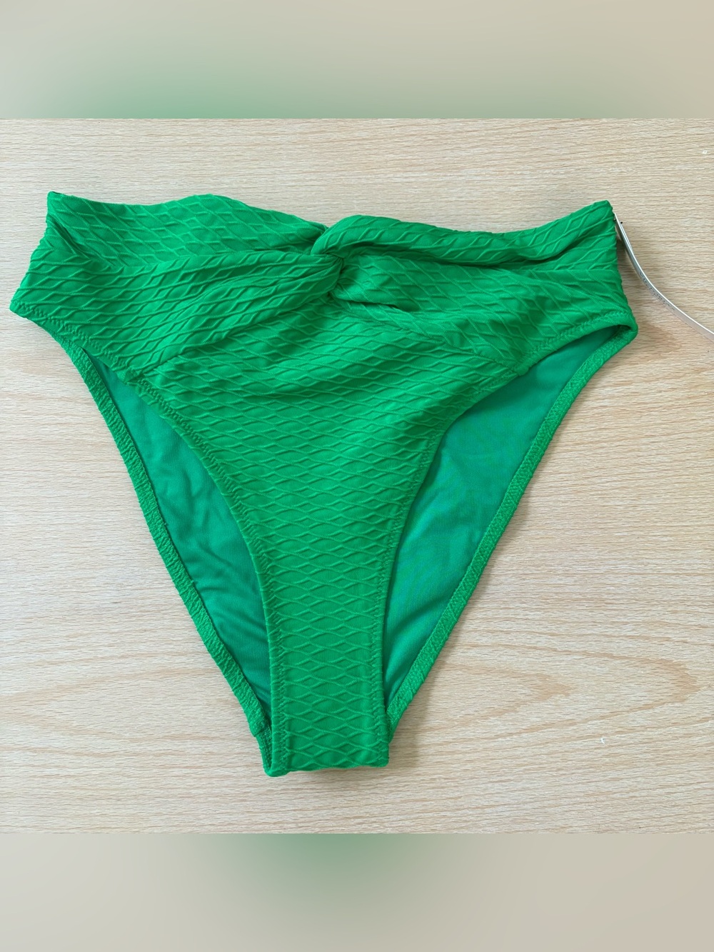 Victoria's Secret Green High-Cut Bikini Bottom
